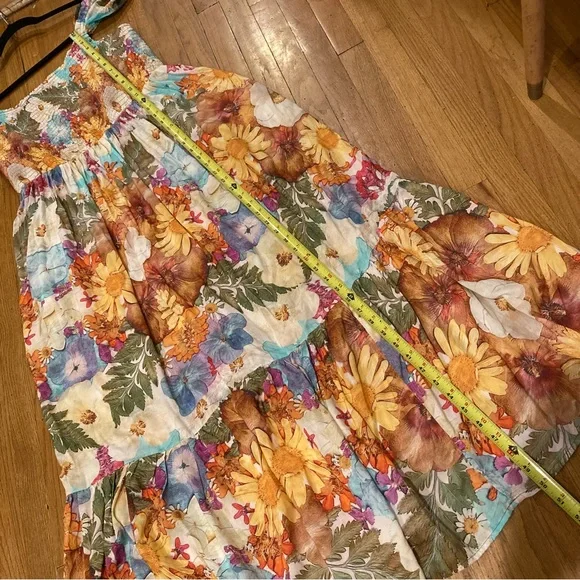 Anthropologie Moxy Collective Smocked
Floral Flutter Sleeve Sleep Dress - Picture 7 of 13